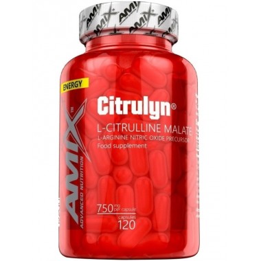 Цитруллин для спорта Amix Nutrition CitruLyn 750 mg 120 Caps Цитруллин для спорта Amix Nutrition CitruLyn 750 mg 120 Caps