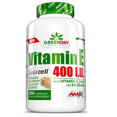 Витамин E для спорта Amix Nutrition GreenDay Vitamin E 400 IU LIFE+ 200 Caps