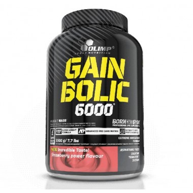 Гейнер Olimp Nutrition Gain Bolic 6000 3500 g /35 servings/ Strawberry