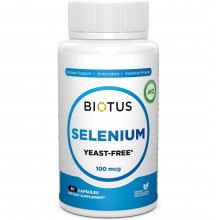 Селен Biotus Selenium 100 mcg 60 Caps BIO-530821