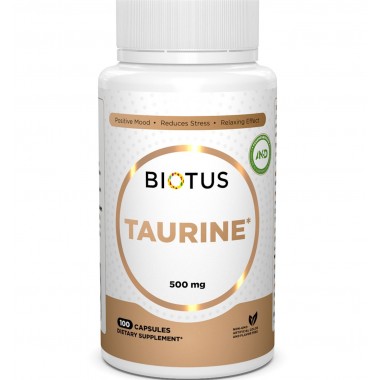Таурин Biotus Taurine 500 mg 100 Caps BIO-531088
