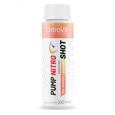 Комплекс до тренировки OstroVit Pump Nitro Shot 100 ml Grapefruit