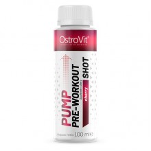 Комплекс до тренировки OstroVit Pump Pre-Workout Shot 100 ml /2 servings/ Cherry Комплекс до тренировки OstroVit Pump Pre-Workout Shot 100 ml /2 servings/ Cherry