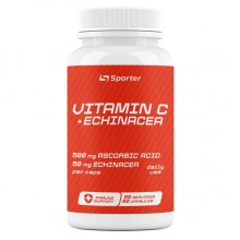 Витамин C для спорта Sporter Vitamin C + Echinacea 60 Caps