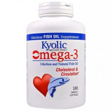 Омега 3 Kyolic Aged Garlic Extract Cholesterol & Circulation Health 180 Softgels Омега 3 Kyolic Aged Garlic Extract Cholesterol & Circulation Health 180 Softgels