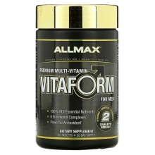 Витаминно-минеральный комплекс для спорта AllMax Nutrition VitaForm for Men 60 Tabs Витаминно-минеральный комплекс для спорта AllMax Nutrition VitaForm for Men 60 Tabs