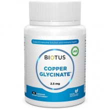 Микроэлемент Медь Biotus Copper 2,5 mg 60 Caps BIO-531262