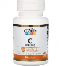 Витамин C 21st Century Vitamin C 1000 mg 60 Tabs