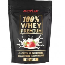 Протеин Activlab 100% Whey Premium 500 g /16 servings/ Strawberry Протеин Activlab 100% Whey Premium 500 g /16 servings/ Strawberry