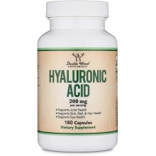 Гиалуроновая кислота Double Wood Hyaluronic Acid 200 mg 180 Caps