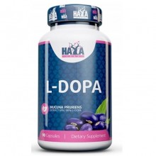 Комплекс для профилактики нервной системы Haya Labs L-DOPA Mucuna Pruriens Extract 90 Caps