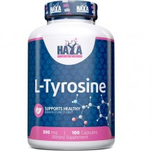 Тирозин Haya Labs L-Tyrosine 500 mg 100 Caps