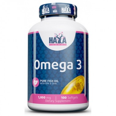 Омега 3 Haya Labs Omega 3 1000 mg 100 Softgels