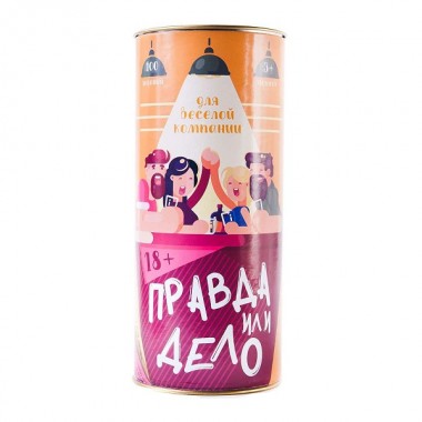 Настольная игра Fun Games Shop Правда или дело: для веселых компаний - настольная игра