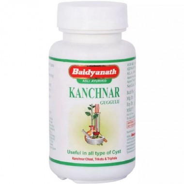 Смесь экстрактов Baidyanath Kanchnar Guggulu 80 Tabs