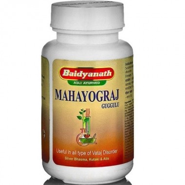 Противовоспалительное средство Baidyanath Mahayograj Guggulu 40 Tabs