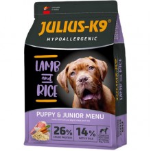 Julius K-9 Ягненок и Рис для щенков Puppy&Junior Гипоаллергенный. (3кг) Julius K-9 Ягненок и Рис для щенков Puppy&Junior Гипоаллергенный. (3кг)