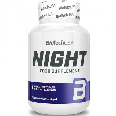 Натуральная добавка для спорта BioTechUSA Night 60 Caps