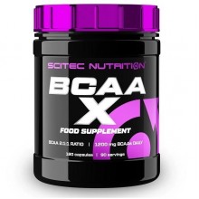 Аминокислота BCAA для спорта Scitec Nutrition BCAA-X 180 Caps