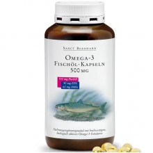Омега 3 Sanct Bernhard Omega-3 500 mg (EPA 90 mg, DHA 60 mg) 400 Caps Омега 3 Sanct Bernhard Omega-3 500 mg (EPA 90 mg, DHA 60 mg) 400 Caps