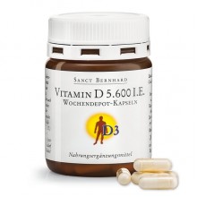 Витамин D Sanct Bernhard Vitamin D3 5600 IU 140 mcg 26 Caps