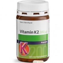 Витамин K Sanct Bernhard Vitamin K2 (MK-7) 200 mcg 120 Caps
