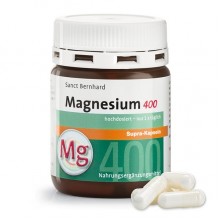 Микроэлемент Магний Sanct Bernhard Magnesium 400 mg supra 60 Caps