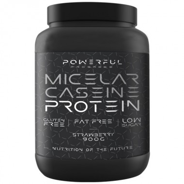 Протеин Powerful Progress Micelar Caseine Protein 900 g /30 servings/ Strawberry