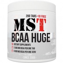 Аминокислота BCAA для спорта MST Nutrition BCAA Huge 210 Tabs