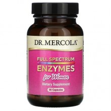 Пробиотик Dr. Mercola Full Spectrum Enzymes for Women 90 Caps
