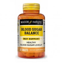 Комплекс для профилактики диабета Mason Natural Blood Sugar Balance 30 Tabs Комплекс для профилактики диабета Mason Natural Blood Sugar Balance 30 Tabs