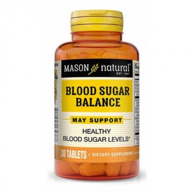 Комплекс для профилактики диабета Mason Natural Blood Sugar Balance 30 Tabs
