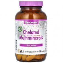 Мультиминеральный комплекс Bluebonnet Nutrition Albion Chelated Multiminerals iron free 120 Caplets
