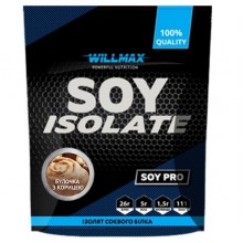 Протеин Willmax Soy isolate 900 g /30 servings/ Cinnamon Bun Протеин Willmax Soy isolate 900 g /30 servings/ Cinnamon Bun