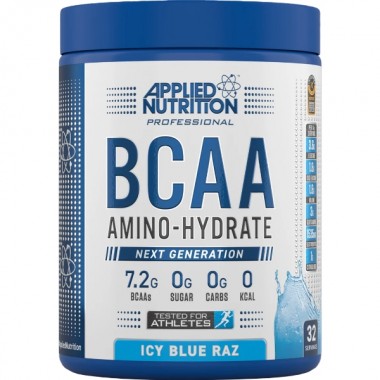 Аминокислота BCAA для спорта Applied Nutrition Bcaa Amino Hydrate 450 g /32 servings/ Icy Blue Raz