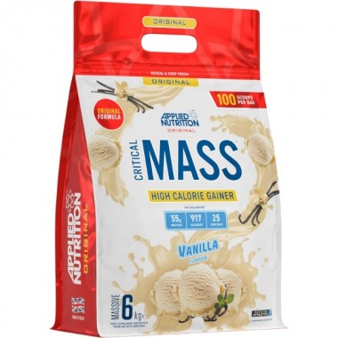 Гейнер Applied Nutrition Original Critical Mass 6000 g /25 servings/ Vanilla