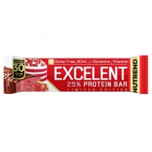 Протеиновый батончик Nutrend Excelent Protein bar 85 g Strawberry Cheesecake Протеиновый батончик Nutrend Excelent Protein bar 85 g Strawberry Cheesecake
