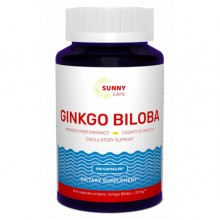 Гинкго Билоба Sunny Caps Ginkgo Biloba 20 mg 100 Caps