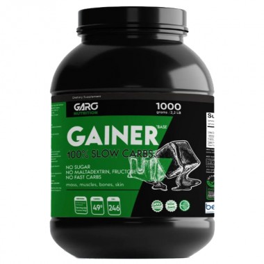 Гейнер GARO Nutrition Gainer Base 1000 g /16 servings/ Banana