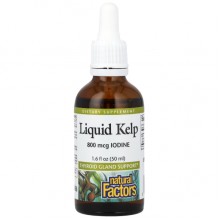Ламинария Natural Factors Liquid Kelp 800 mcg 50 ml /1515 servings/