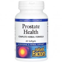 Комплекс для здоровья предстательной железы Natural Factors Prostate health 60 Caps