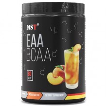 Аминокомплекс для спорта MST Nutrition BCAA EAA Zero 1040 g /80 servings/ Peach Ice Tea Аминокомплекс для спорта MST Nutrition BCAA EAA Zero 1040 g /80 servings/ Peach Ice Tea