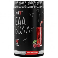 Аминокомплекс для спорта MST Nutrition BCAA EAA Zero 520 g /40 servings/ Cherry Аминокомплекс для спорта MST Nutrition BCAA EAA Zero 520 g /40 servings/ Cherry