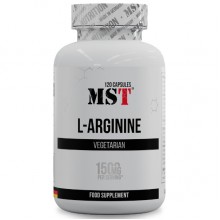 Аргинин для спорта MST Nutrition L-Arginine 120 Caps