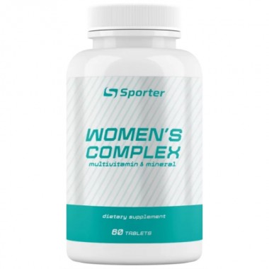 Витаминно-минеральный комплекс для спорта Sporter Women's Complex 60 Tabs Витаминно-минеральный комплекс для спорта Sporter Women's Complex 60 Tabs