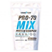 Протеин Vansiton Pro-70 Mix 450 g /15 servings/ Double Chocolate Протеин Vansiton Pro-70 Mix 450 g /15 servings/ Double Chocolate