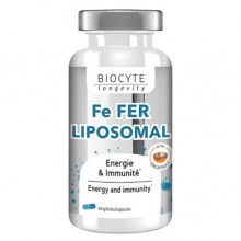 Микроэлемент Железо Biocyte Fe Fer Liposomal 30 Caps Микроэлемент Железо Biocyte Fe Fer Liposomal 30 Caps