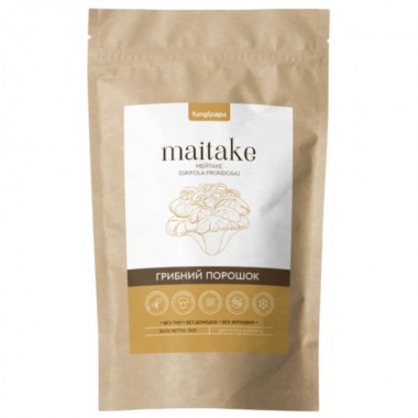 Грибной комплекс Fungipapa Mайтаке (Grifola frondosa) - грибной порошок 120 г /60 порций/ Грибной комплекс Fungipapa Mайтаке (Grifola frondosa) - грибной порошок 120 г /60 порций/