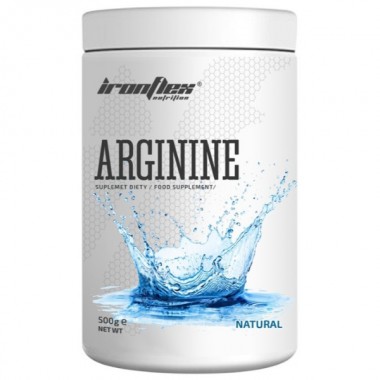 Аргинин для спорта IronFlex Arginine 500 g /166 servings/ Natural