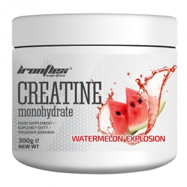 Креатин моногидрат IronFlex Creatine Monohydrate 300 g /120 servings/ Watermelon Explosion